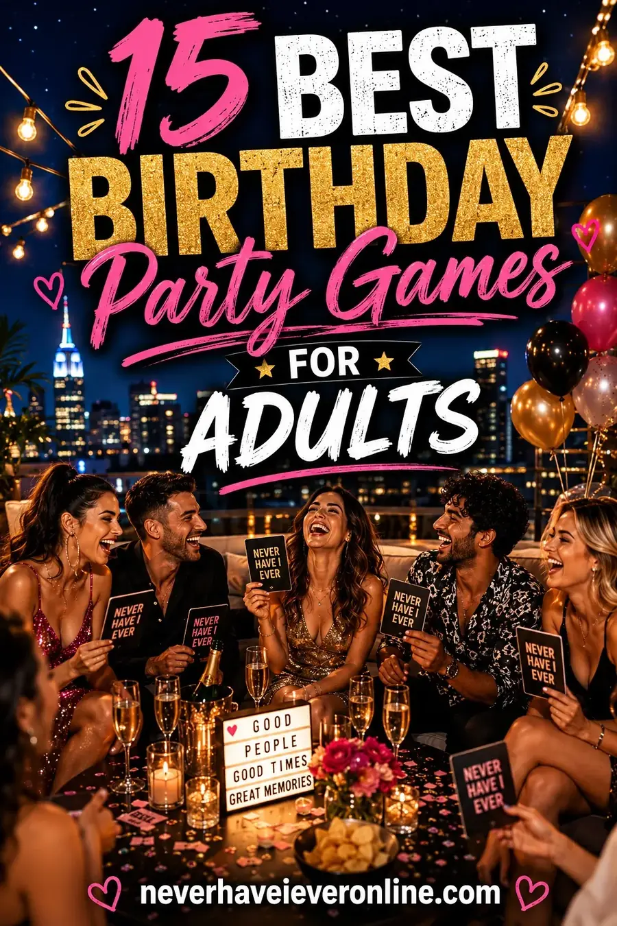 15 Best Birthday Party Games for Adults