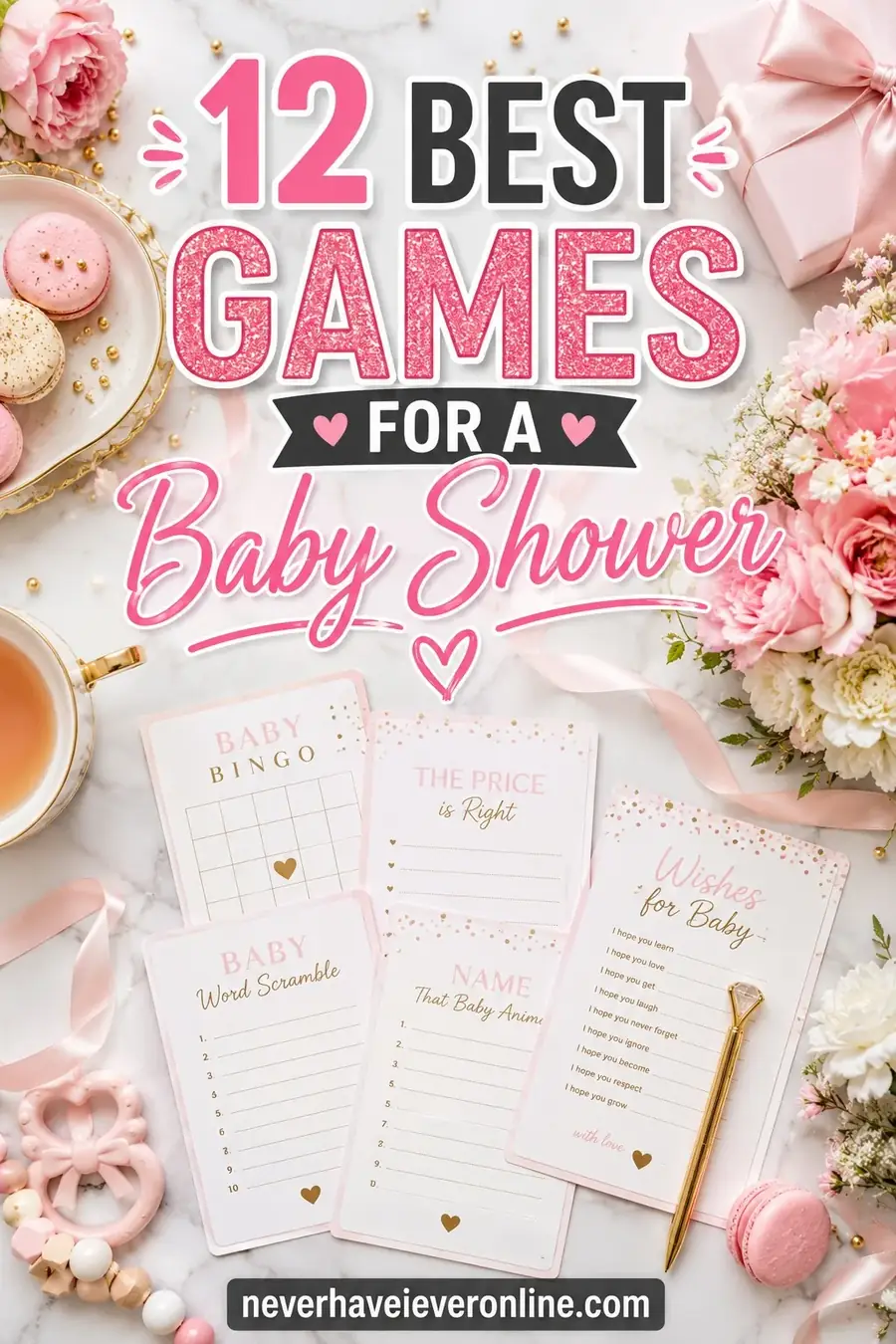12 Best Games for a Baby Shower