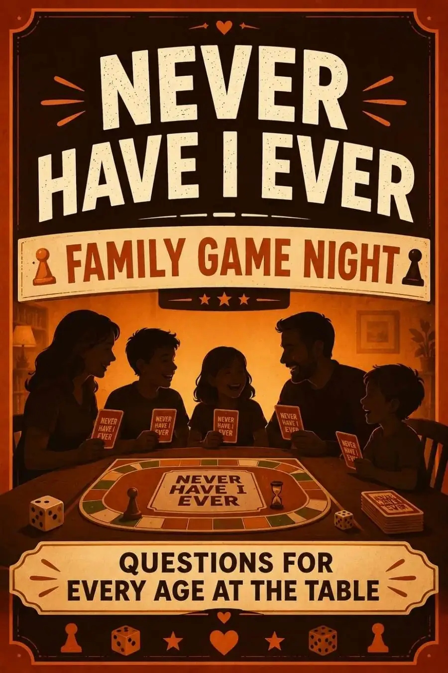 100+ Never Have I Ever Questions for Family Game Night