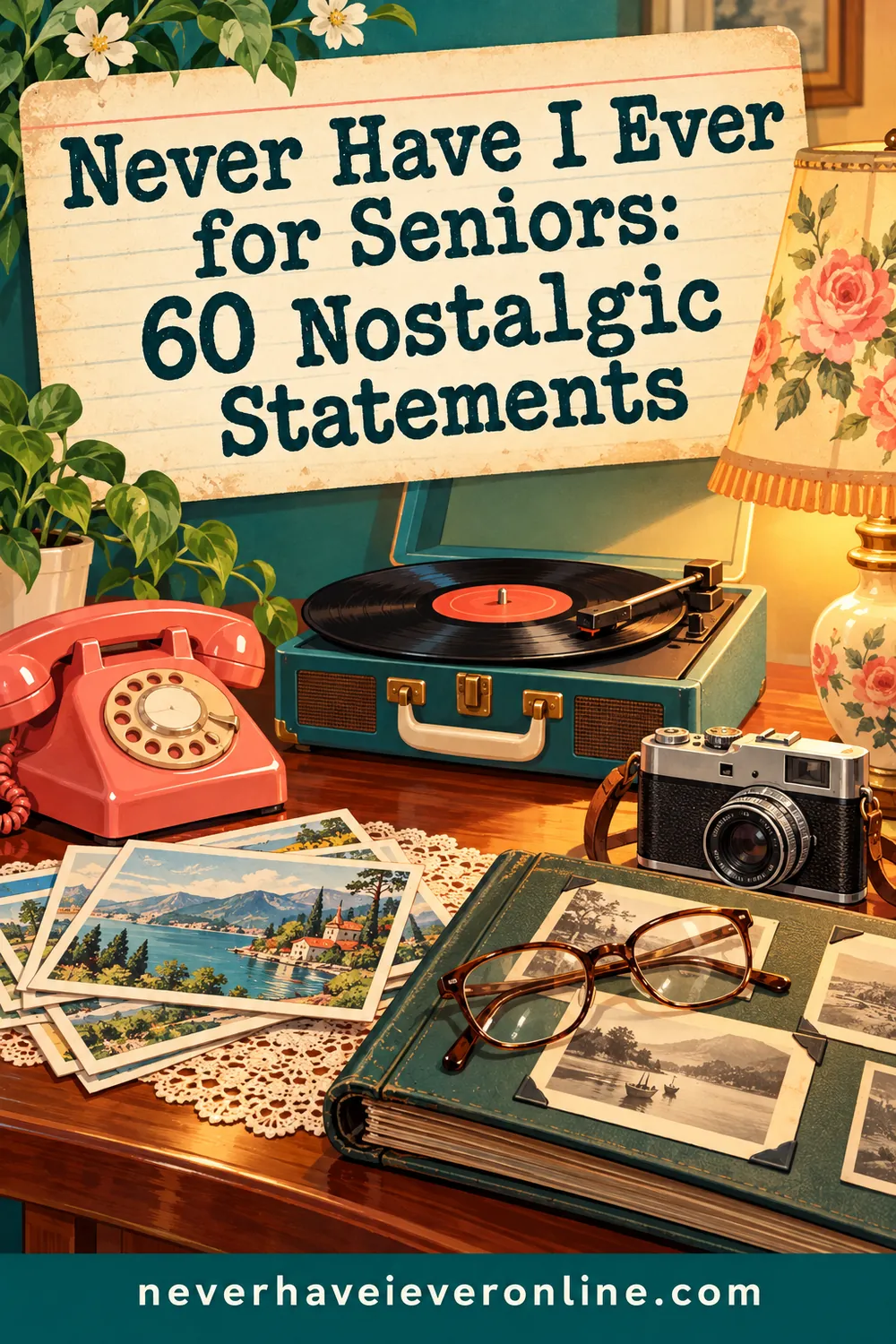 Never Have I Ever for Seniors: 60 Nostalgic Statements