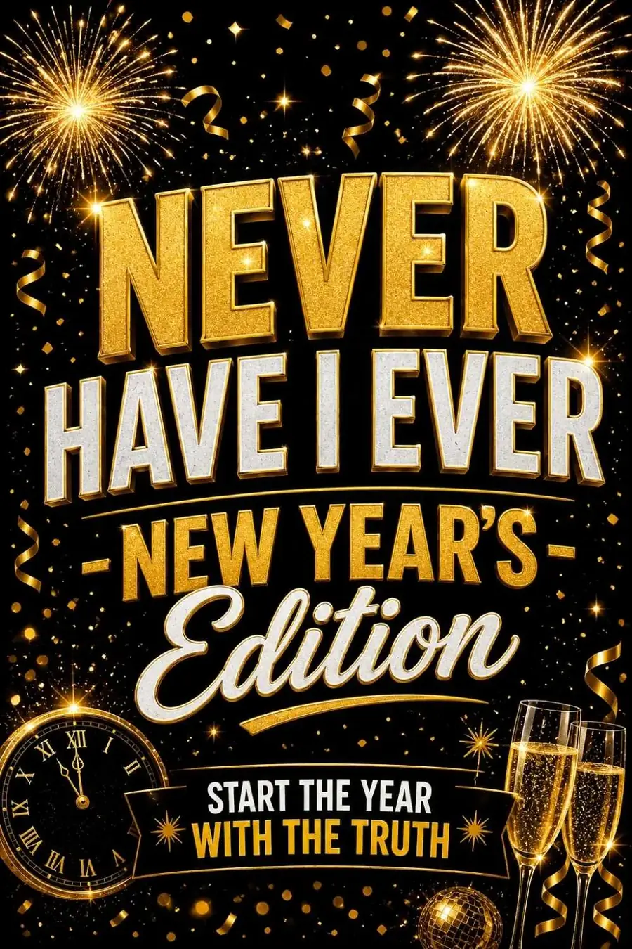 100+ Never Have I Ever New Year's Edition Questions (Ring in the New Year Right)