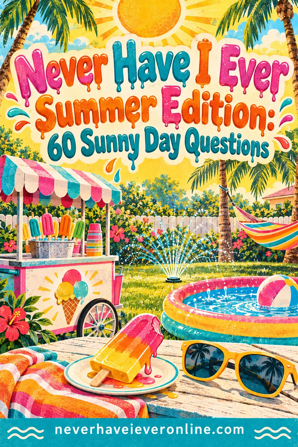 Never Have I Ever Summer Edition: 60 Sunny Day Questions