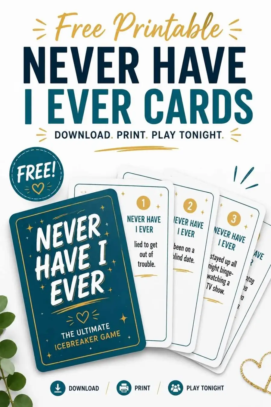 Free Printable Never Have I Ever Cards (Download & Play Instantly)